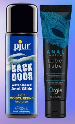 Набір лубрикантів pjur backdoor Comfort water glide 30 мл + ANAL COMFORT, 100 мл ORGIE LB418 фото