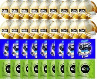 Набор 36 шт ONE Banana Split + Pasante Blueberry Blast + EXS EXTREME 3 в 1 SOS7662 фото