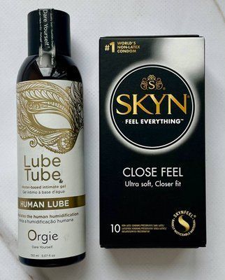 Набір Skyn Close Feel 10 шт - Лубрикант ORGIE HUMAN LUBE intimate gel, 150 мл SOS2960 фото