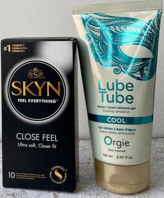 Набір SKYN Close Feel 10 шт + LUBE TUBE COOL, 150 мл ORGIE SOS1114 фото