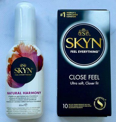 Комплект SKYN Close Feel 10 шт - Лубрикант SKYN NATURAL HARMONY, 80 мл SOS3310 фото