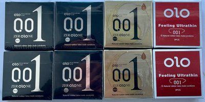Набір OLO Feeling Ultrathin 001 + OLO Лід і Полум'я + OLO збуджуючі 24 штук SOS3760 фото