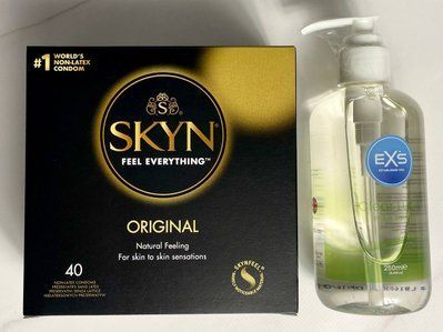 Набор SKYN Original 40 шт + Лубрикант EXS Aloe 250 мл (прозрачный) SOS1609 фото