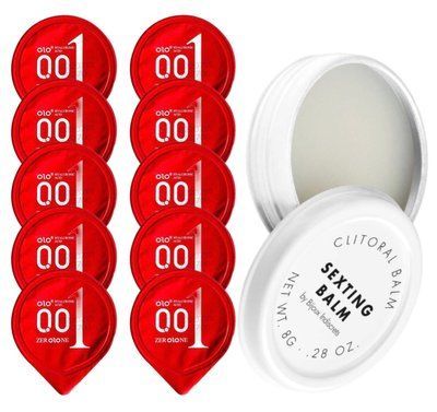Комплект OLO 001 (червоні) 10 шт + Bijoux Indiscrets Sexting Balm SOS14230 фото