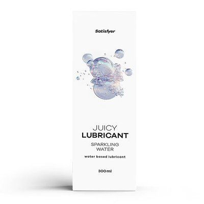 Лубрикант на водной основе Satisfyer Juicy Lubricant Sparkling Water water based 300 мл SX2729 фото
