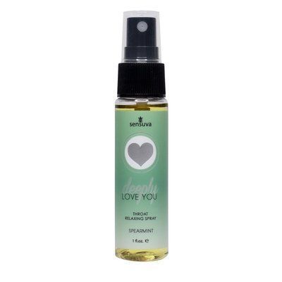 Спрей для глибокого мінету Sensuva Deeply Love You Spearmint (29 мл) SO7832 фото