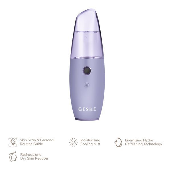 Зволожувач для шкіри обличчя GESKE Facial Hydration Refresher 4 in 1 purple HB0156 фото