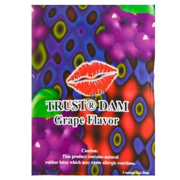 Латексная салфетка Latex Dental Dams Grape 1 шт SX1263 фото