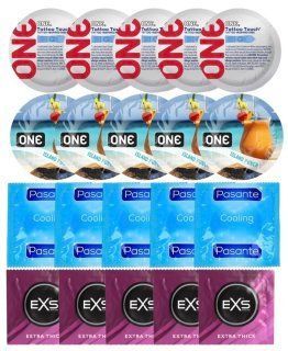 Набор 20 шт ONE Tattoo Touch + ONE Island Punch + Pasante Cooling + EXS Extra Thick SOS7264 фото