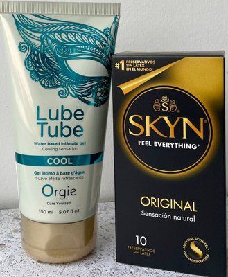 Набір SKYN Original 10 шт + LUBE TUBE COOL, 150 мл ORGIE SOS1115 фото