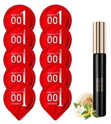 Комплект OLO 001 (червоні) 10 шт + Bijoux Indiscrets Sexting Balm SOS14231 фото