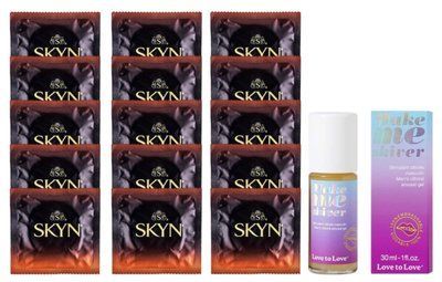 Комплект Skyn Warming 15 шт + Love To Love Make Me Shiver Gel (30 мл) SOS14482 фото