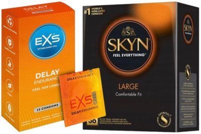 Набор с SKYN Large, 36 шт + EXS Delay, 12 шт SOS7912 фото