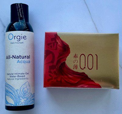 Комплект OLO Red Gold 10 шт + Лубрикант ALL-NATURAL Acqua, 150 мл Orgie SOS3861 фото