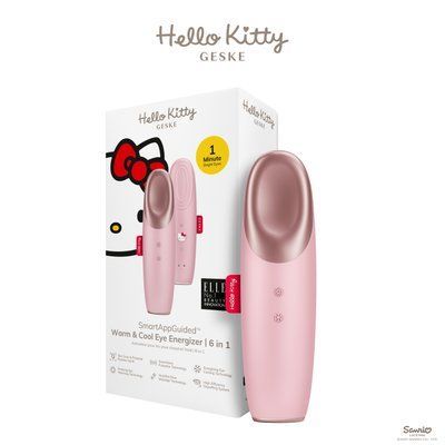 Енерджайзер для очей GESKE Warm&Cool Eye Energizer 6в1 by Hello Kitty pink HB0248 фото