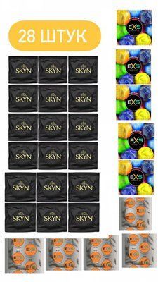 EXS и Skyn 28 шт : Delay Endurance, Bubblegum , Original SOS416 фото