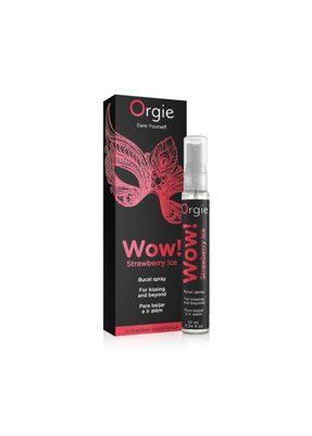 Спрей для мінету Orgie WOW! Strawberry Ice Bucal Spray (10 мл) ST106 фото