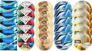 Набор из 25 шт One Oasis Premium + ONE Ribs + ONE Vanish + ONE Fresh Mint + ONEBanana SOS8460 фото