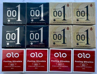 Набір OLO Feeling Ultrathin 001 + OLO Лід і Полум'я + OLO збуджуючі 36 штук SOS3762 фото