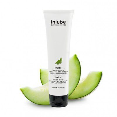 Съедобный лубрикант на водной основе вкус: дыня INLUBE, 100 мл Nuei (Испания) NU513550 фото