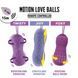 Вагінальні кульки з масажем і вібрацією FeelzToys Motion Love Balls Twisty з пультом ДК, 7 режимів SO3853 фото 3