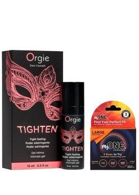Гель для сужения Orgie &ndash; Tighten (15 мл)+ My ONE Large Sampler 3 шт SOS6720 фото