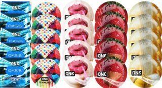 Набор из 25 шт One Oasis Premium + ONE Ribs + ONE Bubblegum + ONEChocolateStrawberry + ONEBanana SOS8466 фото