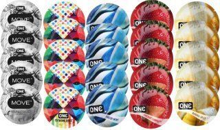 Набор из 25 шт One Move + ONERibs + ONE Fresh Mint + ONEChocolateStrawberry + ONEBanana SOS8416 фото
