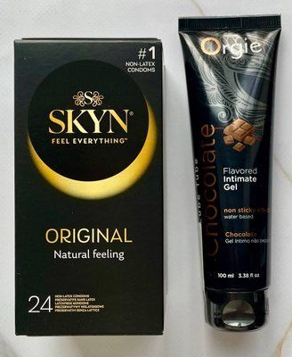 Комплект Skyn Original 24 шт - Лубрикант ORGIE LUBE TUBE шоколад, 100 мл SOS2918 фото