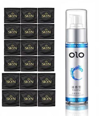Skyn Original 18 шт + Подарунок - Лубрикант охолоджуючий OLO 60 мл SOS154 фото