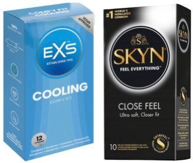 Набор з SKYN Close Feel 10 шт + EXS Cooling. 12 шт SOS7869 фото