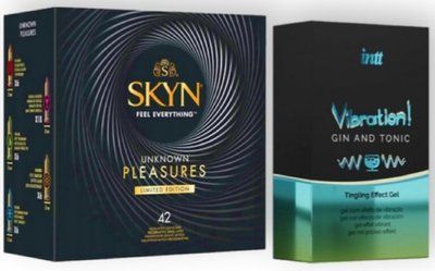 Skyn Selection 9 шт + Intt Vibration Gin Tonic (15 мл) SOS6921 фото