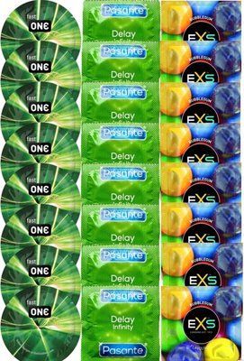 Набір 24 шт One Glowing Pleasures + Delay Infinity + EXS BUBBLEGUM SOS7316 фото