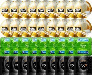 Набір 36 шт ONE Banana Split + Pasante Delay Infinity + EXS Black Latex SOS7615 фото