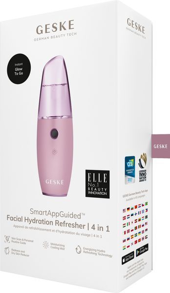 Увлажнитель для кожи лица GESKE Facial Hydration Refresher 4 in 1 pink HB0159 фото