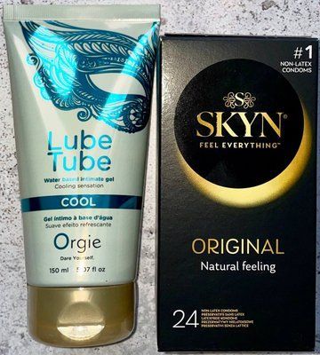 Комплект SKYN ORIGINAL NON-LATEX 24 ШТ + LUBE TUBE COOL, 150 мл ORGIE &nbsp;SOS1117 фото