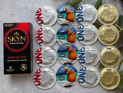 Комплект 26 штук SKYN Intense Feel + ONE Extreme Ribs, Classic, Flavor Waves, Vanish SOS2313 фото