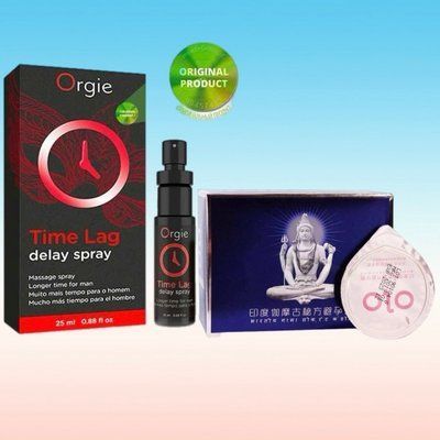 Пролонгатор для чоловіків Time Lag, 25 мл. ORGIE + OLO Benefit 10шт. SOS6665 фото