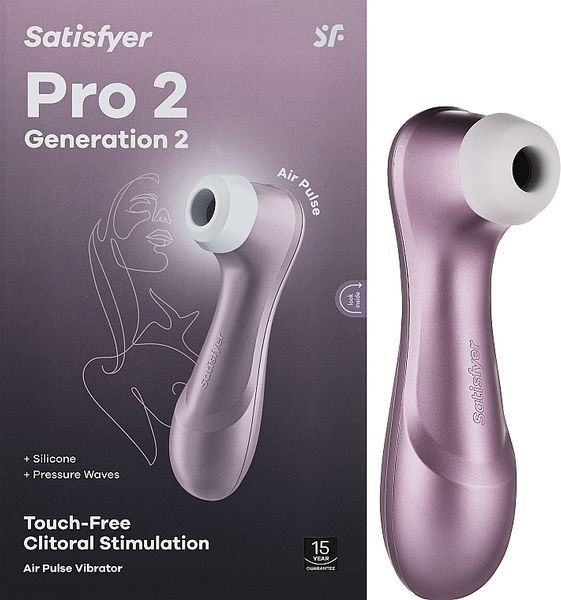 Вакуумный стимулятор Satisfyer Pro 2 violet SO6730 фото
