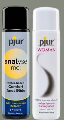 Набір лубрикантів pjur analyse me! Comfort water glide 100 мл + pjur Woman 100 мл LB925 фото