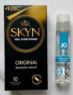 Комплект Skyn Original 10 шт - Лубрикант System JO H2O ORIGINAL (30 мл) SOS2969 фото