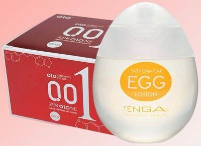 Набір OLO збуджуючі 001 (червоні) 10 штук + Лубриканті Tenga Egg Lotion (65 мл) SOS4664 фото