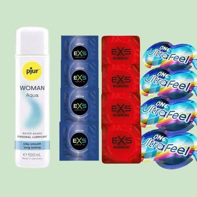 Комплект 18 штук EXS+ONE - Лубрикант pjur Woman Aqua, 100 мл SOS4775 фото