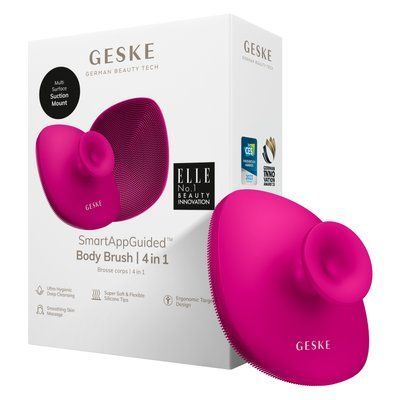 Щітка для тіла GESKE Body Brush 4в1 magenta HB0333 фото