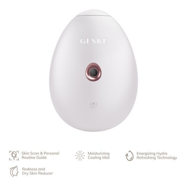 Електронний освіжувач для зволоження обличчя GESKE Facial Hydration Refresher 4в1 starlight HB0165 фото
