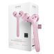 Електронний ультразвуковий ролик для обличчя та тіла GESKE Sonic Facial&Body Roller 4в1 pink HB0037 фото 1
