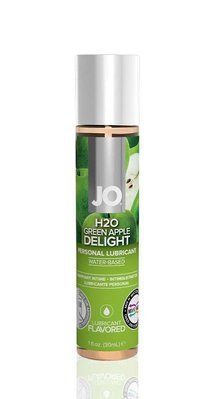 Смазка на водной основе System JO H2O &mdash; Green Apple (30 мл) без сахара, растительный глицерин SO1481 фото
