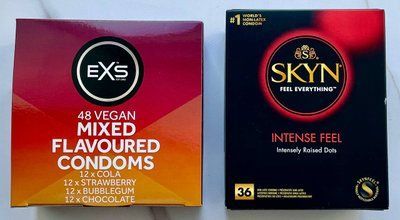 Набір Skyn Intense Feel 36 шт - EXS Mixed Flavoured 48 шт SOS3070 фото