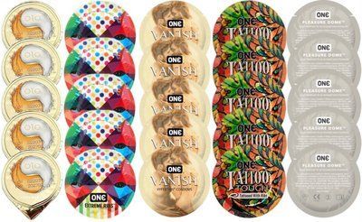 Набор из OLO Ice Durable + ONERibs + ONE Vanish + ONETattoo + ONE Dome SOS8668 фото