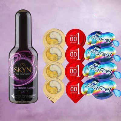 Комплект 15 штук OLO+ONE - Лубрикант Skyn All Night Long, 80 мл SOS4750 фото